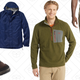 Gore-Tex Mountain Treads Hiking Boots, $159 | Trail Model Rain Jacket, $63 | North Ridge Fleece, $40 | Cresta Hiking Pants, $55